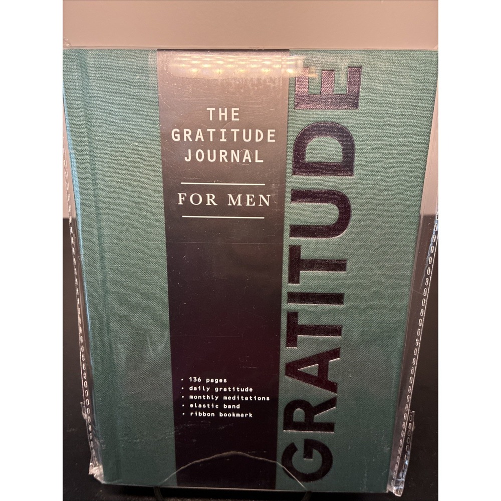 Gratitude Journal for Men Paper Peony Press Hardcover 2021 New 9781952842405